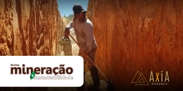 Projeto Ouro Niquelândia da Axía avança para novas etapas de pesquisa
