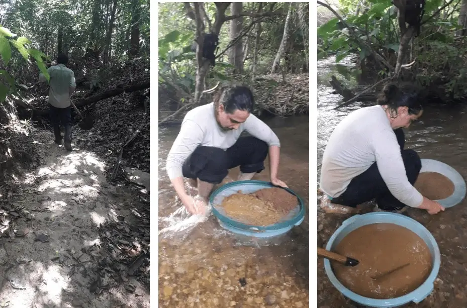 Prospecção de ouro no Tocantins