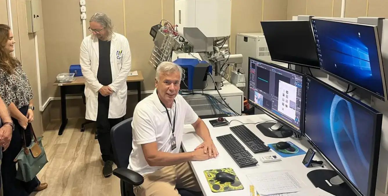 Visita técnica da Axía Mineração S.A. ao CRTI – Centro Regional para o Desenvolvimento Tecnológico e Inovação